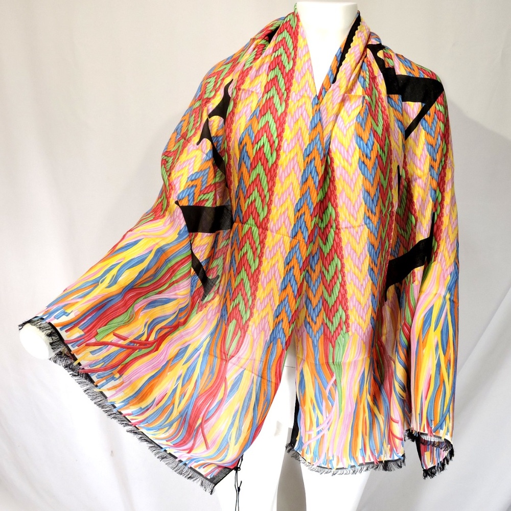 LANVIN 🇮🇹 WOMEN'S MULTICOLOR FASHION SCARF